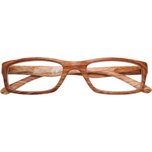 Zippo Glasses Brown Wood