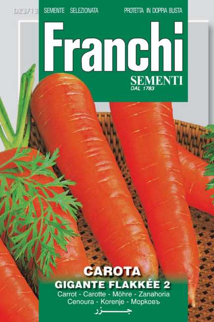 Franchi Carrot seeds