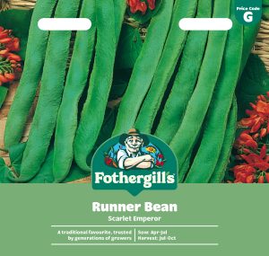 Mr Fothergill's RUNNER BEAN Scarlet Emperor